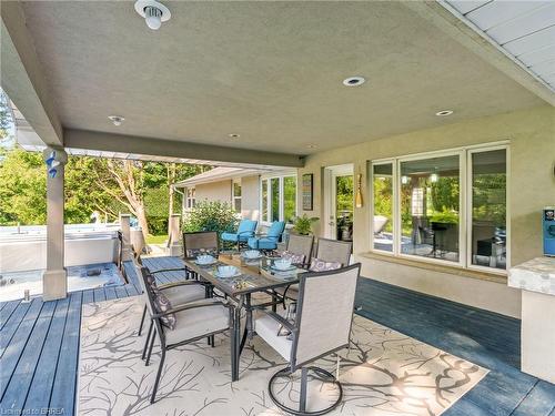 268 German School Road, Paris, ON - Outdoor With Deck Patio Veranda With Exterior