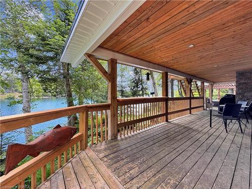 31 Fowke Lake Road, Lount, ON - Outdoor With Body Of Water With Deck Patio Veranda With Exterior
