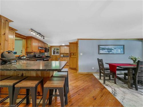 31 Fowke Lake Road, Lount, ON - Indoor Photo Showing Living Room With Fireplace