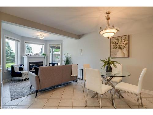 95 St George Road, Paris, ON - Indoor Photo Showing Dining Room With Fireplace