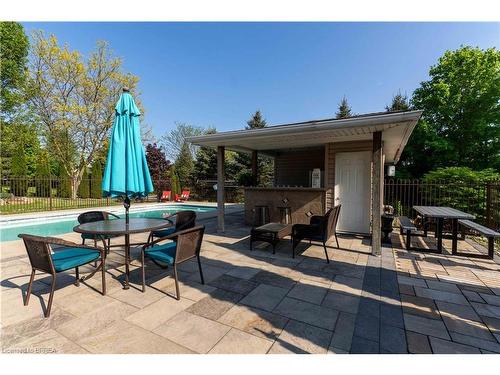 95 St George Road, Paris, ON - Outdoor With In Ground Pool