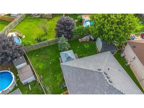 45 Brewster Way, Brantford, ON - Outdoor With Above Ground Pool