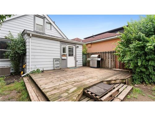 125 Campbell Avenue, Hamilton, ON - Outdoor With Deck Patio Veranda With Exterior