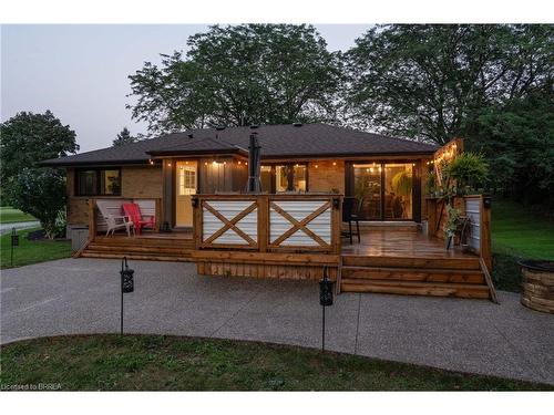 587 Mount Pleasant Road, Brantford, ON - Outdoor With Deck Patio Veranda