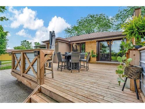 587 Mount Pleasant Road, Brantford, ON - Outdoor With Deck Patio Veranda With Exterior