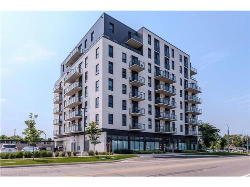 206-7 Erie Avenue, Brantford, ON - Outdoor With Balcony With Facade