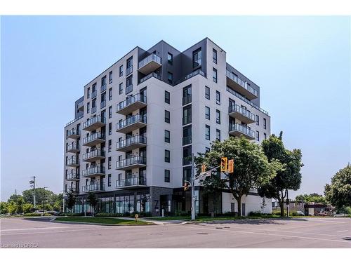 206-7 Erie Avenue, Brantford, ON - Outdoor With Balcony With Facade