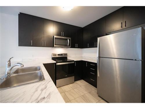 169-77 Diana Avenue, Brantford, ON - Indoor Photo Showing Kitchen With Double Sink