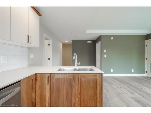 110-34 Norman Street, Brantford, ON - Indoor Photo Showing Kitchen With Double Sink