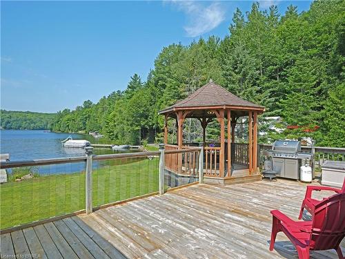 391 Pine Drive, Bancroft, ON - Outdoor With Body Of Water With Deck Patio Veranda With Backyard