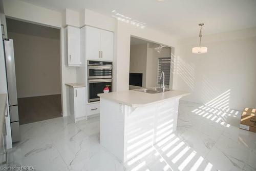 26 Wakeling Drive, Brantford, ON - Indoor Photo Showing Kitchen With Double Sink