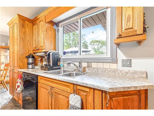 49 Wiltshire Drive, Brantford, ON - Indoor Photo Showing Kitchen With Double Sink