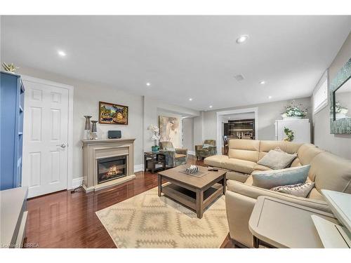 2086 Hixon Street, Oakville, ON - Indoor Photo Showing Living Room With Fireplace