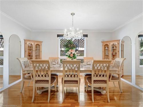 4129 Pincay Oaks Lane, Burlington, ON - Indoor Photo Showing Dining Room