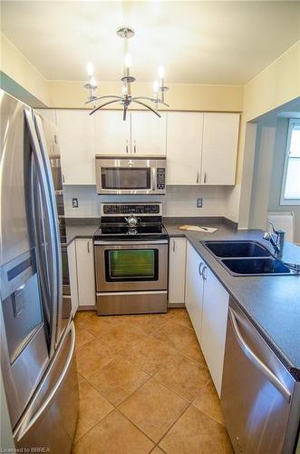 1370 Treeland Street, Burlington, ON - Indoor Photo Showing Kitchen With Double Sink