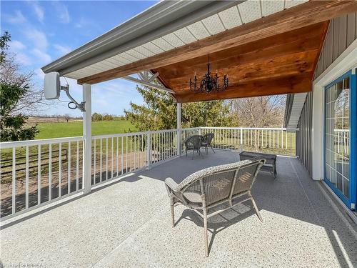 95 River Road, Paris, ON - Outdoor With Deck Patio Veranda With Exterior