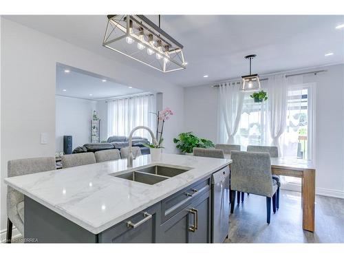 101 Thames Way, Hamilton, ON - Indoor Photo Showing Kitchen With Double Sink