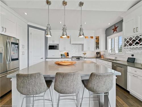 387 Robinson Road, Brantford, ON - Indoor Photo Showing Kitchen With Upgraded Kitchen