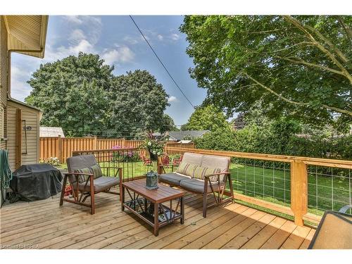 242 Edgewood Drive, Woodstock, ON - Outdoor With Deck Patio Veranda With Exterior