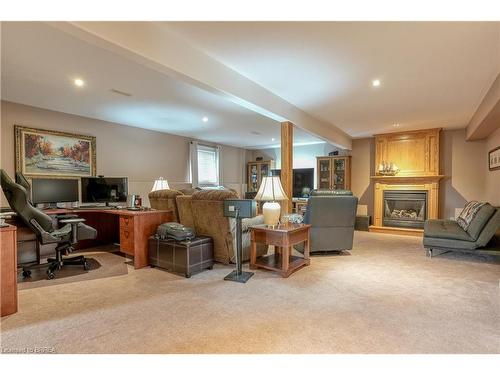 28 Richter Street, Brantford, ON - Indoor With Fireplace