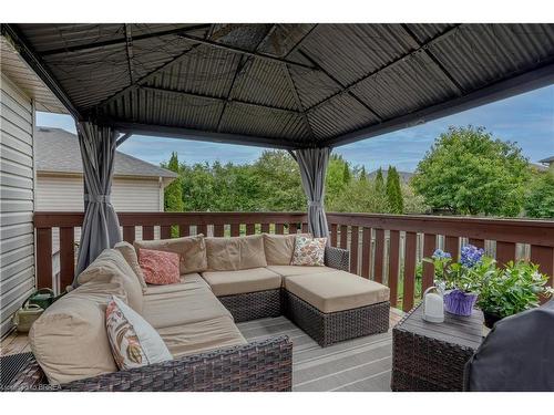 28 Richter Street, Brantford, ON - Outdoor With Deck Patio Veranda With Exterior