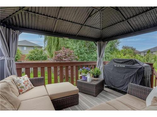 28 Richter Street, Brantford, ON - Outdoor With Deck Patio Veranda With Exterior