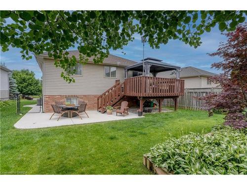 28 Richter Street, Brantford, ON - Outdoor With Deck Patio Veranda With Exterior