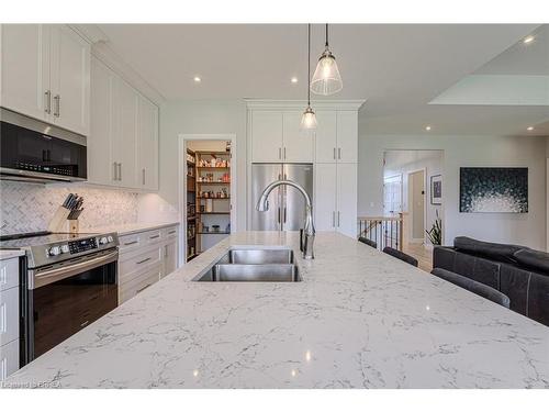 228 Oak Street, Simcoe, ON - Indoor Photo Showing Kitchen With Double Sink With Upgraded Kitchen