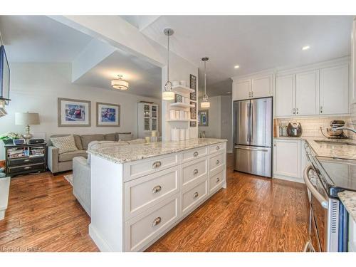 70 Anastasia Crescent, Brantford, ON - Indoor Photo Showing Kitchen With Upgraded Kitchen