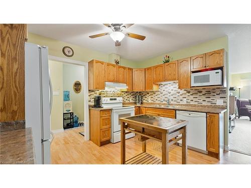 209-111 Grey Street, Brantford, ON - Indoor Photo Showing Kitchen