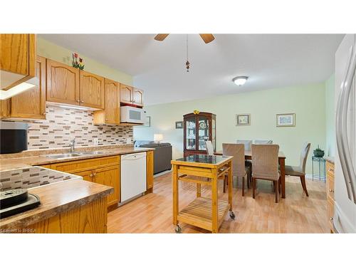 209-111 Grey Street, Brantford, ON - Indoor Photo Showing Kitchen With Double Sink