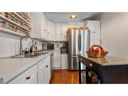 166 Hess Street N, Hamilton, ON - Indoor Photo Showing Kitchen