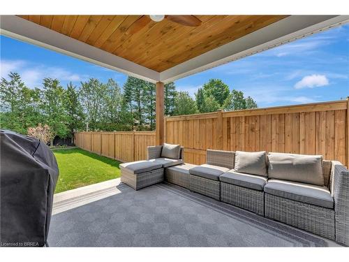 128 Lisgar Avenue, Tillsonburg, ON - Outdoor With Deck Patio Veranda With Exterior