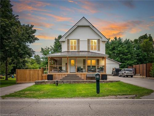 233 Oakland Road, Scotland, ON - Outdoor With Deck Patio Veranda