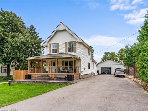 233 Oakland Road, Scotland, ON - Outdoor With Deck Patio Veranda With Facade