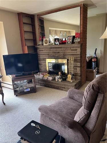 11 Owen Avenue, Brantford, ON - Indoor Photo Showing Other Room With Fireplace