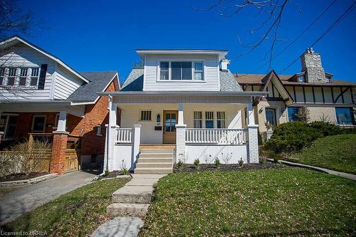 187 Dufferin Avenue, Brantford, ON - Outdoor With Deck Patio Veranda With Facade