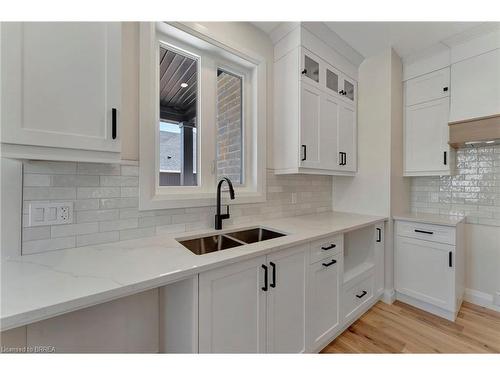 44 Cedar Street, Paris, ON - Indoor Photo Showing Kitchen With Double Sink With Upgraded Kitchen