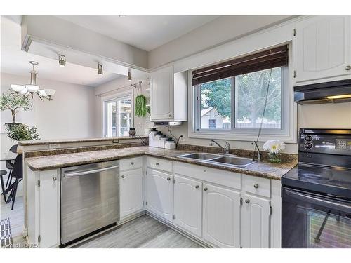 6 Wildflower Lane, Brantford, ON - Indoor Photo Showing Kitchen With Double Sink