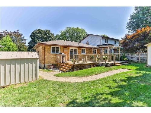 6 Wildflower Lane, Brantford, ON - Outdoor With Deck Patio Veranda