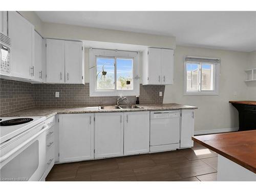 508C Grey Street, Brantford, ON - Indoor Photo Showing Kitchen With Double Sink