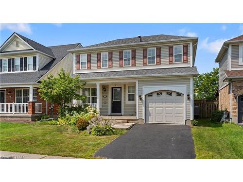 124 Osborn Avenue, Brantford, ON - Outdoor With Deck Patio Veranda With Facade