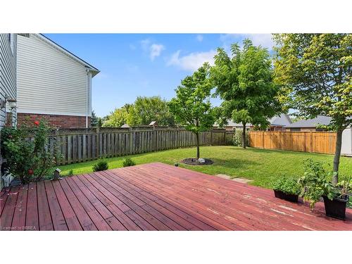 124 Osborn Avenue, Brantford, ON - Outdoor With Deck Patio Veranda With Backyard