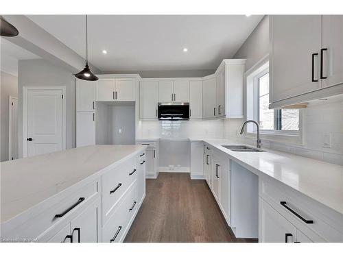 247 Lafayette Street E, Jarvis, ON - Indoor Photo Showing Kitchen With Double Sink With Upgraded Kitchen