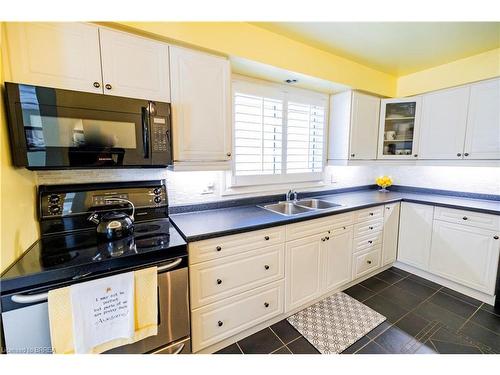 2 Spartan Drive, Brantford, ON - Indoor Photo Showing Kitchen With Double Sink