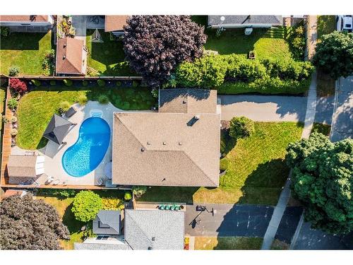 2 Spartan Drive, Brantford, ON - Outdoor With In Ground Pool