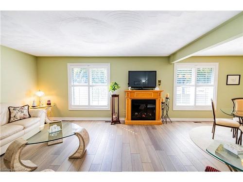 2 Spartan Drive, Brantford, ON - Indoor Photo Showing Living Room With Fireplace