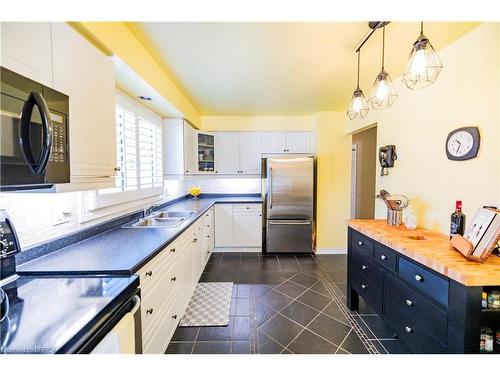 2 Spartan Drive, Brantford, ON - Indoor Photo Showing Kitchen With Double Sink