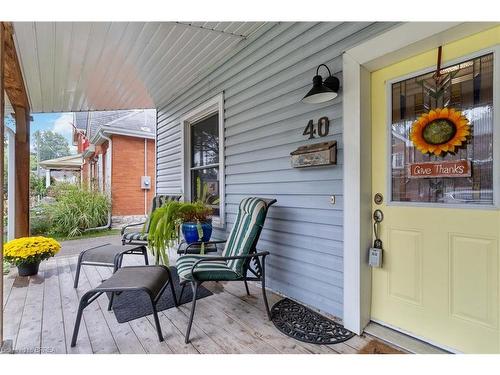 40 Egerton Street, Brantford, ON - Outdoor With Deck Patio Veranda With Exterior