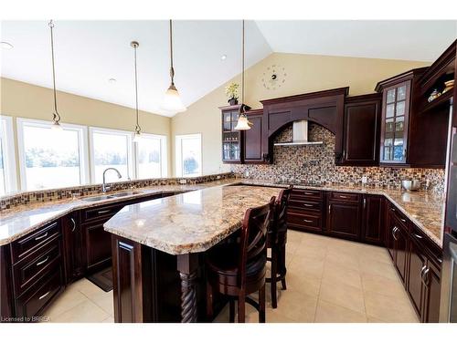 49 River Road, Brantford, ON - Indoor Photo Showing Kitchen With Upgraded Kitchen